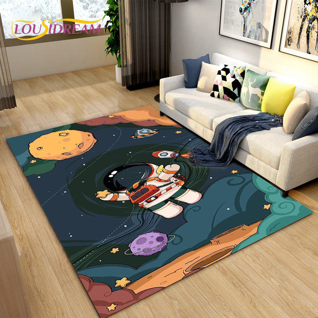 Alfombra cohete, personalizada, alfombra para niños, alfombra para niños, alfombra  personalizada, habitación para niños pequeños, alfombras con temática  espacial, alfombra para niños, dormitorio para niños - AliExpress