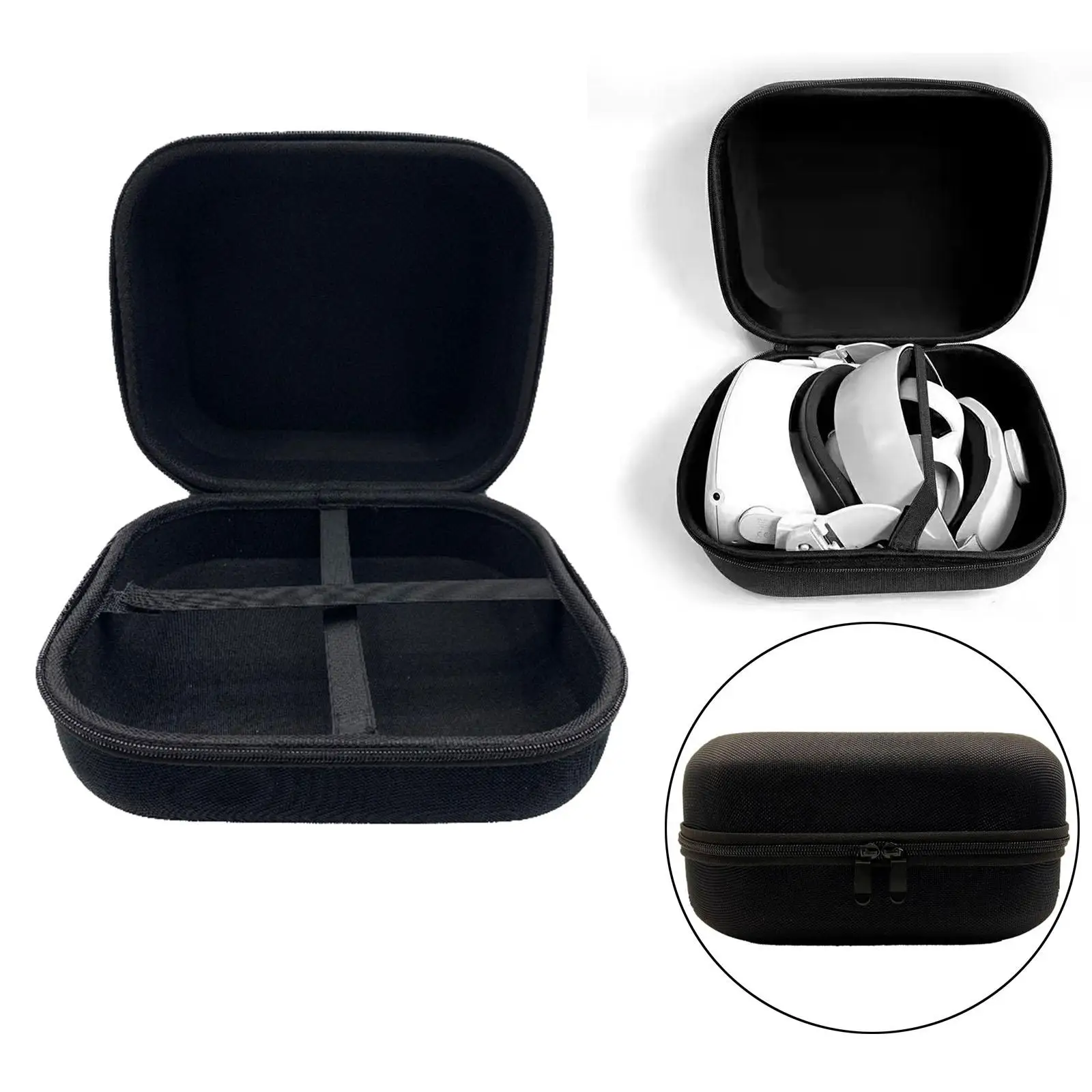 Carrying Case Hard EVA with Double Zipper Protective Bag for Pico Neo3 VR Glasses