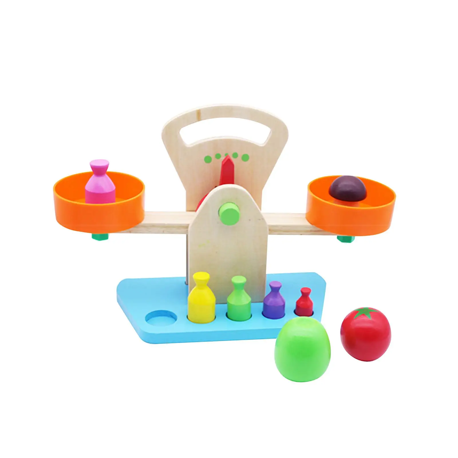 Balance Math Game Balance Scale Cognitive Baby Developmental Toy for Children