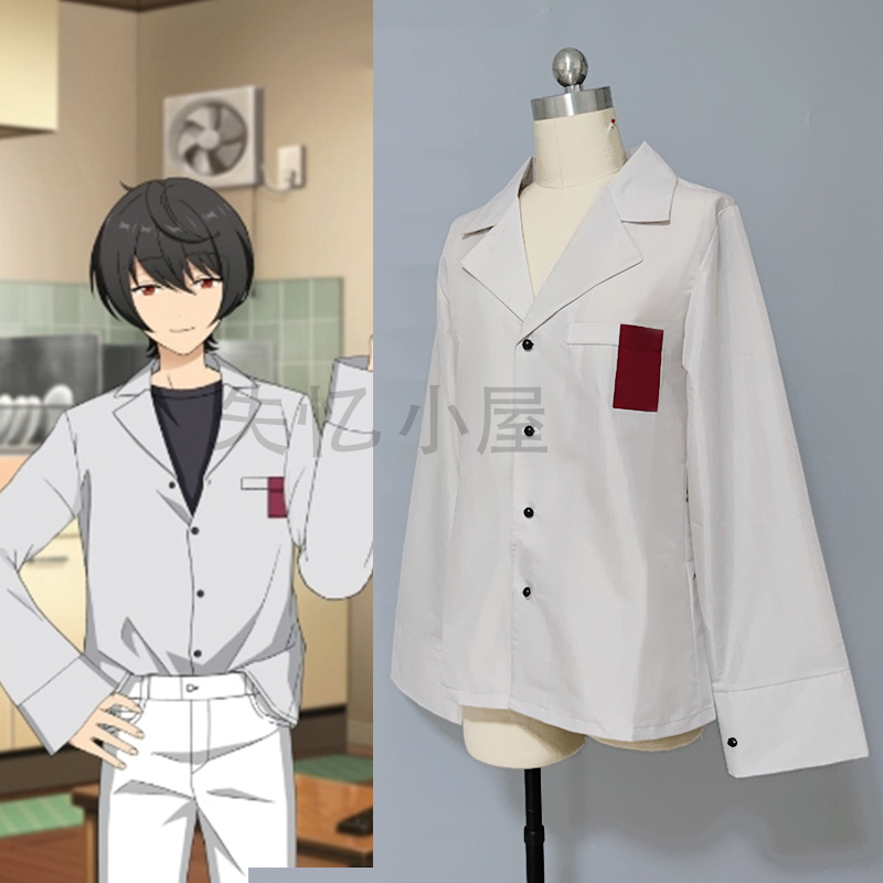 Spiel Ensemble Sterne Sakuma Ritsu Cosplay Kostüm Nette Party Anzug Sommer Bluse Casual Shirt Top Halloween Uniformen Nach Maß – Detail 2