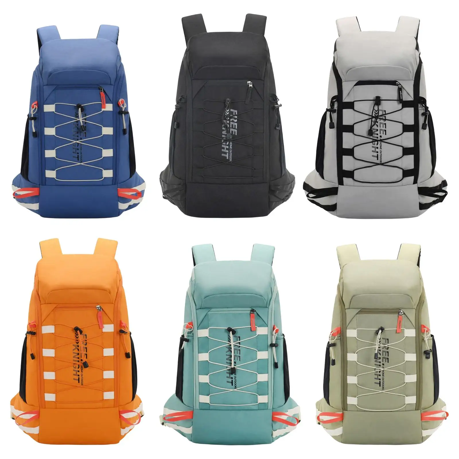 Camping Backpack Waterproof  Rucksack for Outdoor Climbing Backpacking