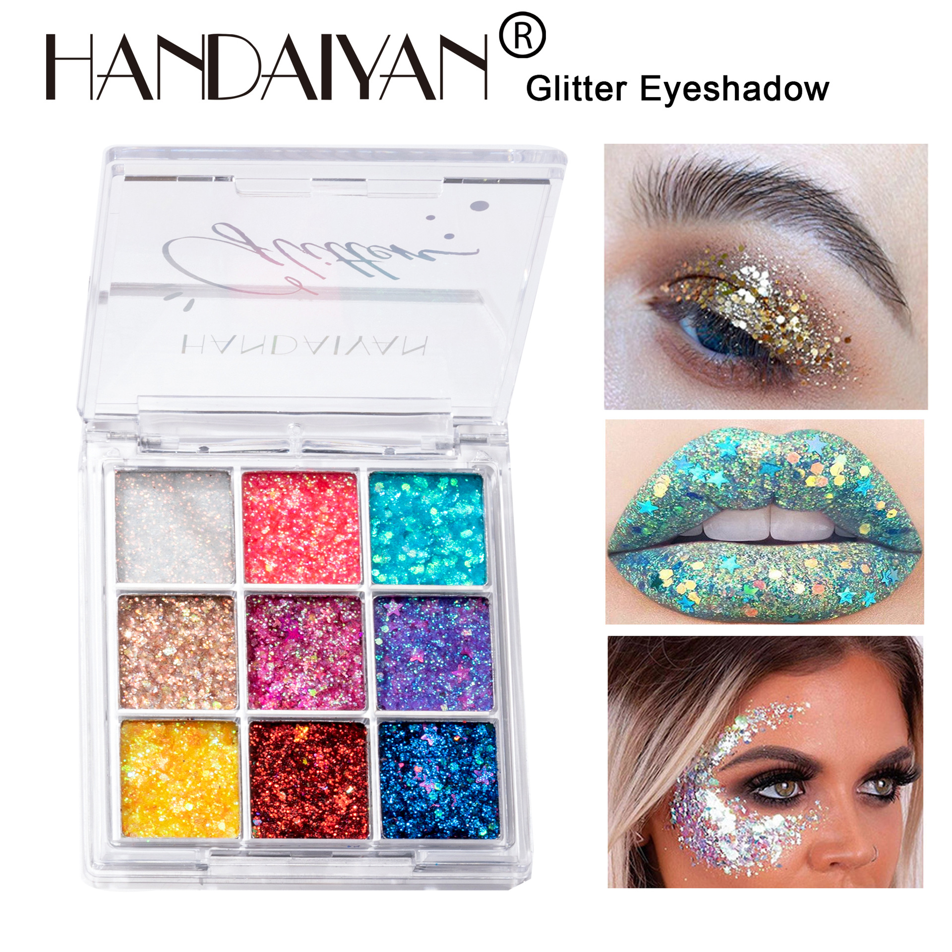 Best of Shimmer Eyeshadow Glitter Body Face Art Loose Sequins Diamond Jewels Rhinestones Makeup Pallet Waterproof Party Festival Reviews & Tips