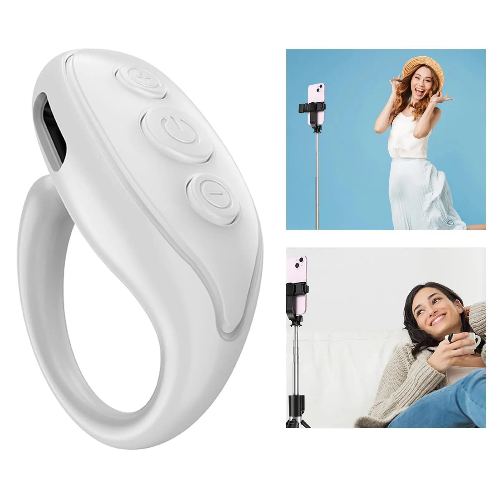 Camera Shutter Remote Control Remote Control Ring Phone Selfie Shutter Tablets