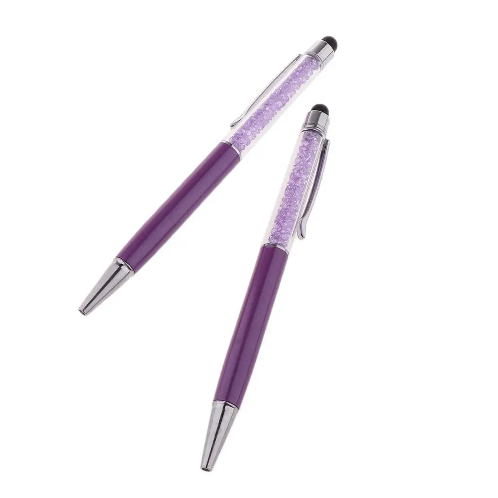 2pcs  Capacitive Touch Screen Stylus + Ballpoint Pen for 
