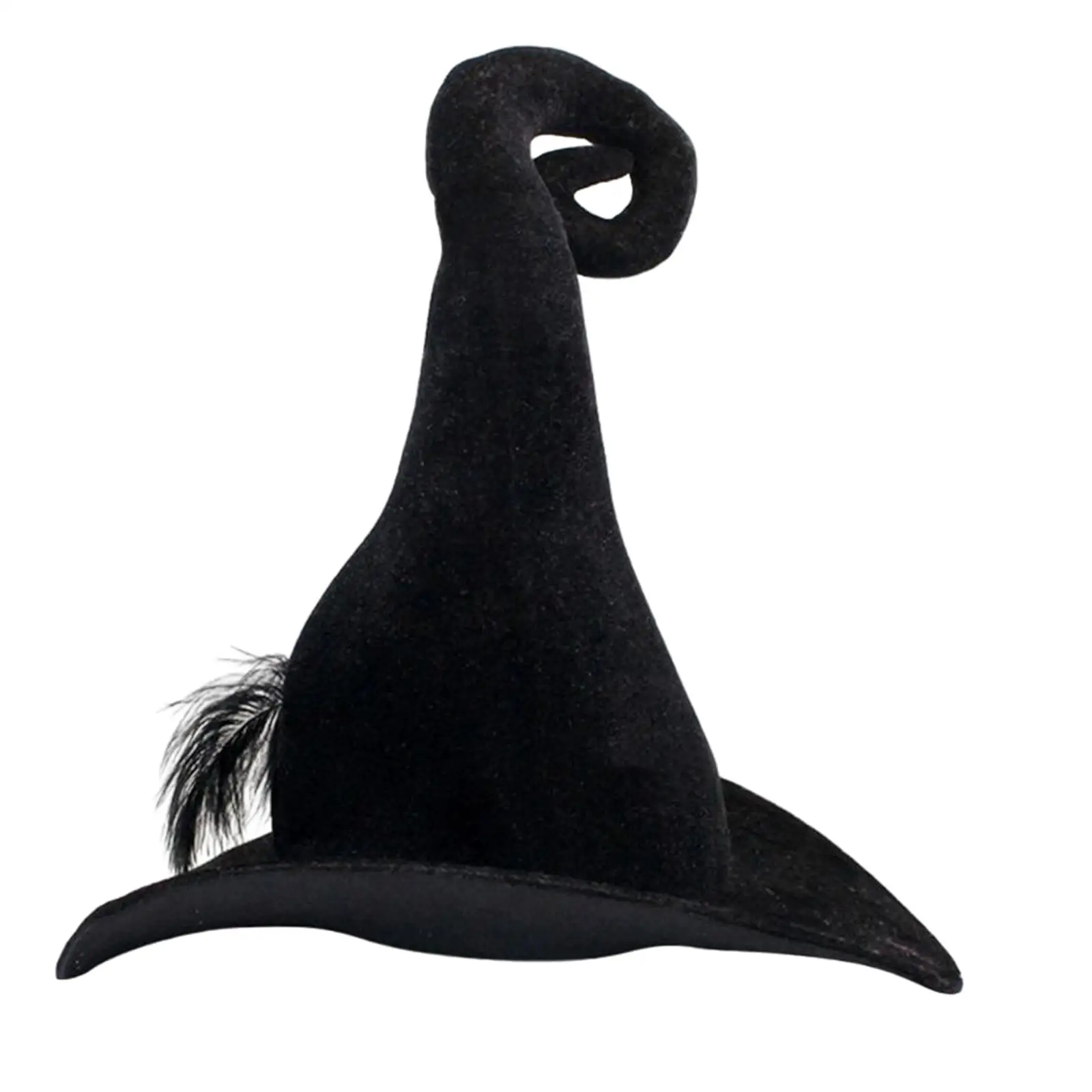 Witch Hats Wizard Adult Velvet Character Cosplay Accessories for Cosplay Party Supplies Carnivals