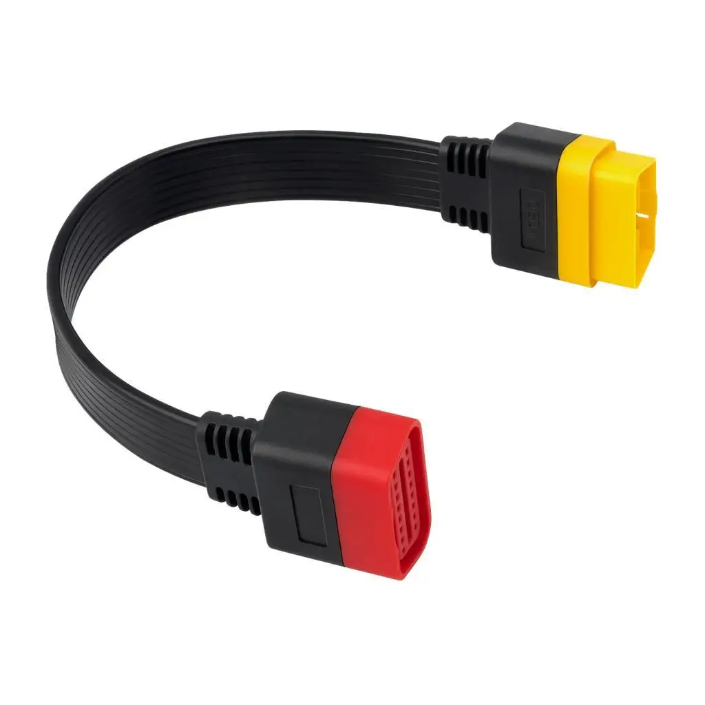 Extension Cable Car Diagnostic Extension Easy to Use TPU Accessory Automobile Detect Extension Cable for Vehicle