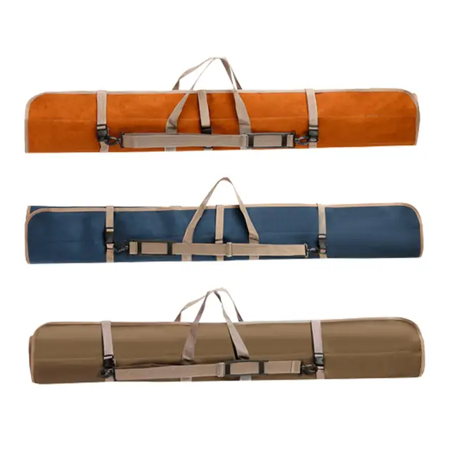 Fishing Rods Bag Adjustable Strap Protector Nylon Roll up Fishing Gear  Cover Fishing Rod Organizer Fishing Tackle Storage Case - AliExpress
