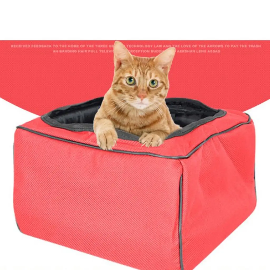 Top Open Load Soft Portable Car Vehicle Travel Vet Visit Pet Dog Cat Carrier