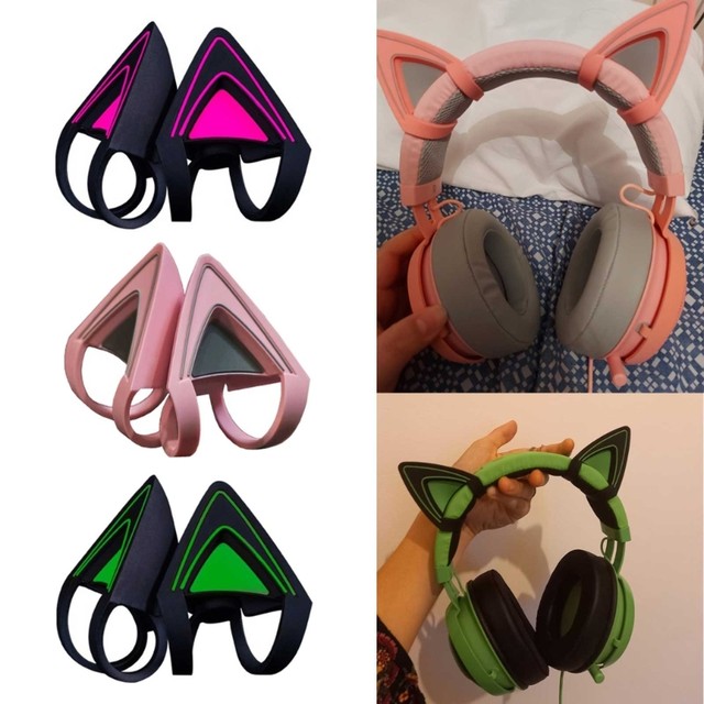 Razer kitty ears discount purple