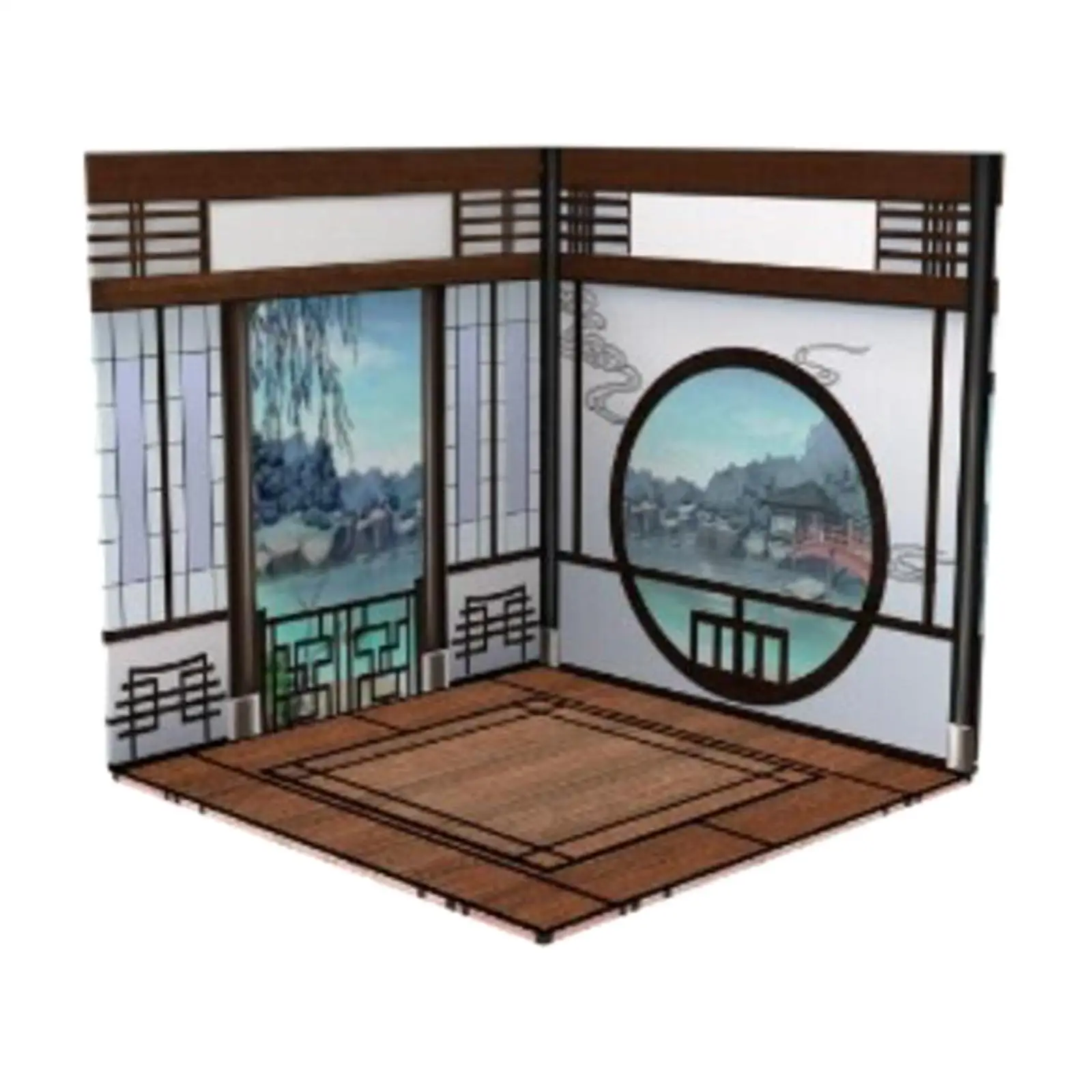 Backdrop Scene Model Simulation Scene Display Collection Background for Action Figures