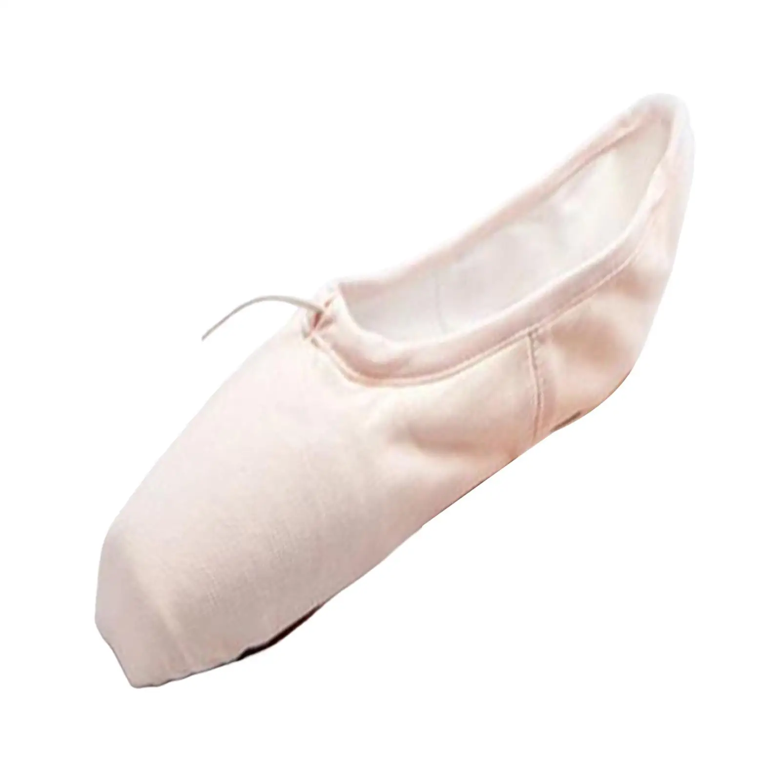 Ballet Dance Shoes Ballet Pointe Shoes with Ribbons Toe Pads for Performance Practice