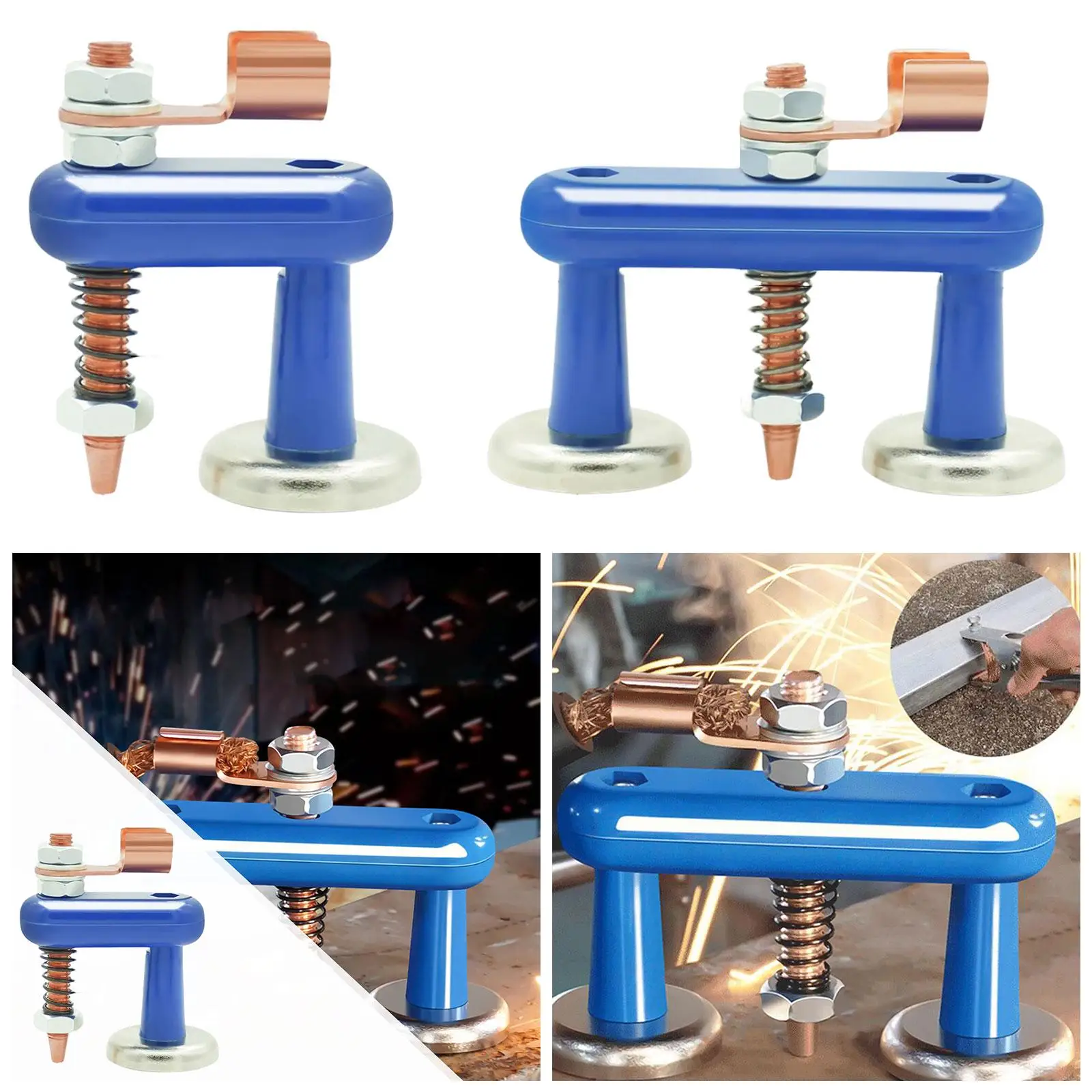 Professional Grounding Clamp Repair Tools Support Ground Clamp Holder for Welding Machine Electrode Holder Welding Processing