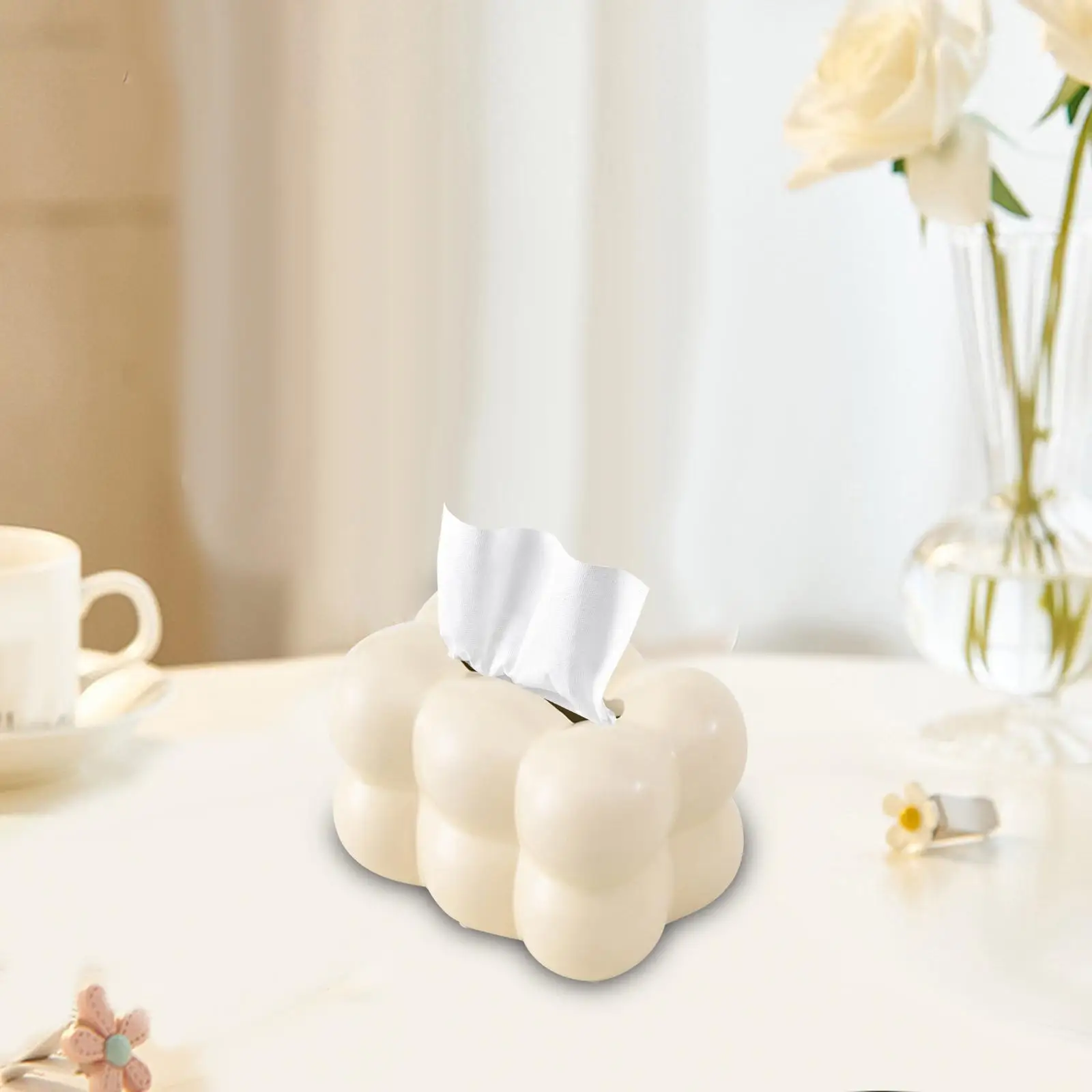 Chic Facial Tissue Box Napkin Case Holder Dispenser Storage Box for Living Room Home Table Hotel Decor