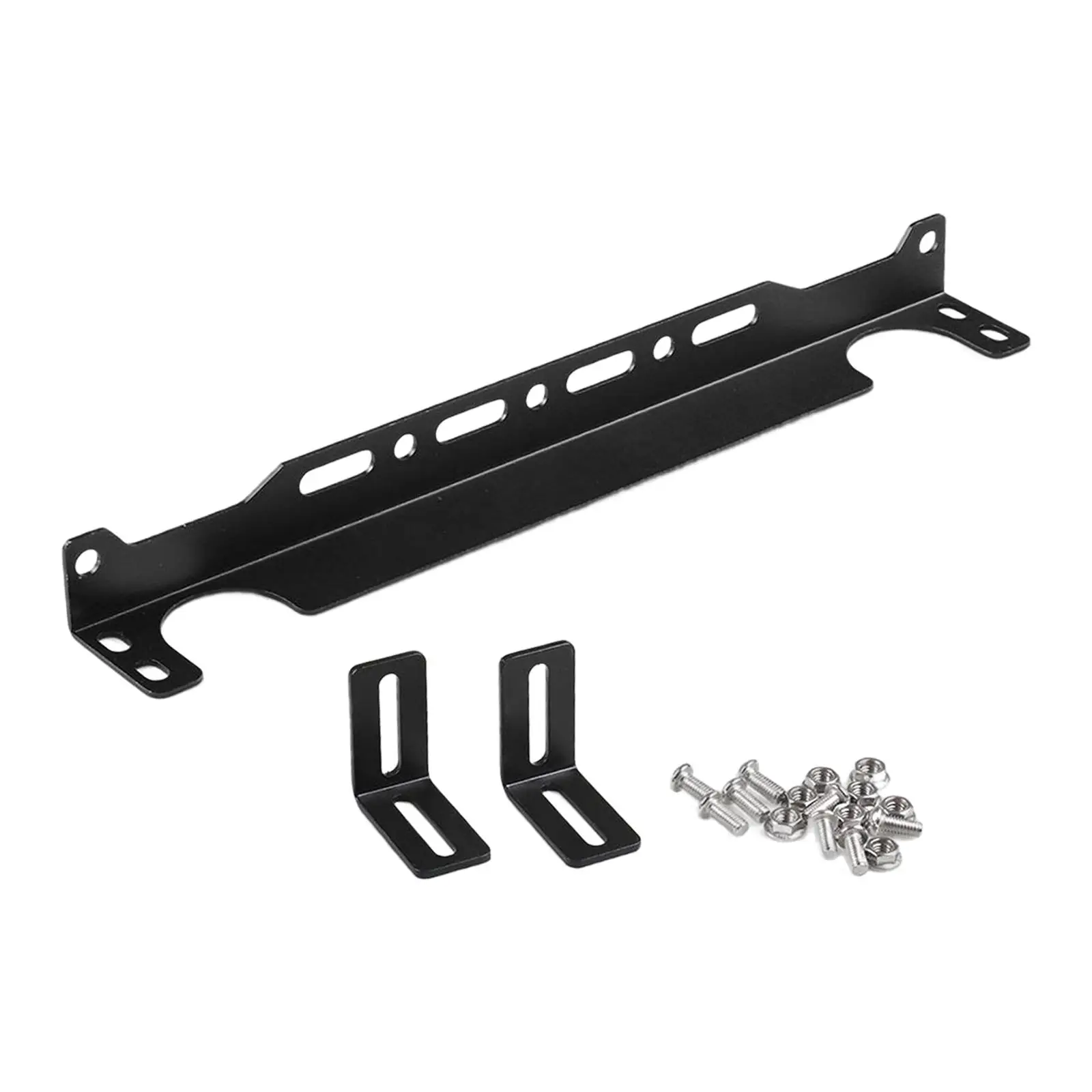 Universal Engine Oil Cooler Mounting Bracket Kit 340mm/13.4inch Aluminum Alloy Replacement Professional Durable High Quality