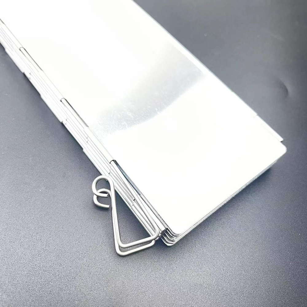 Faltbarer Aluminium-Windschutz 10 Lamellen leicht tragbar für Camping – Detail 3