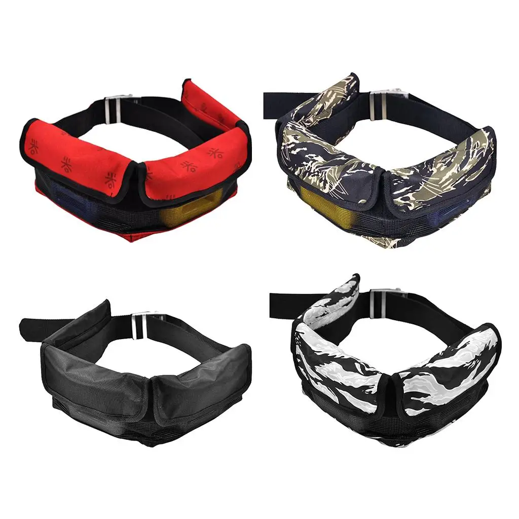 Heavy Duty Scuba Diving Pocket Weight Belts - with Large 3 Pockets & Adjustable Buckle - Choice Colors