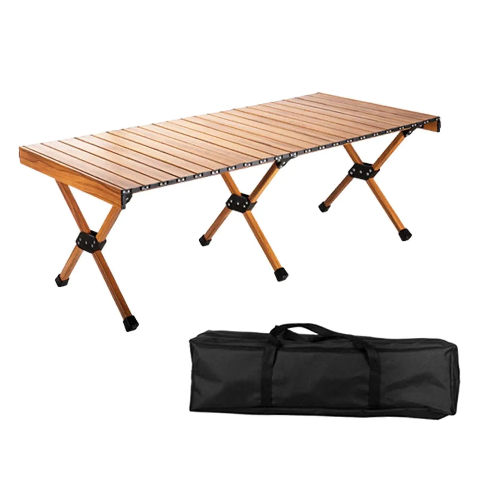 Camping Folding Table Portable Easy to Carry Lightweight Foldable Picnic Table for Balcony Outdoor Indoor Hiking Kitchen Deck
