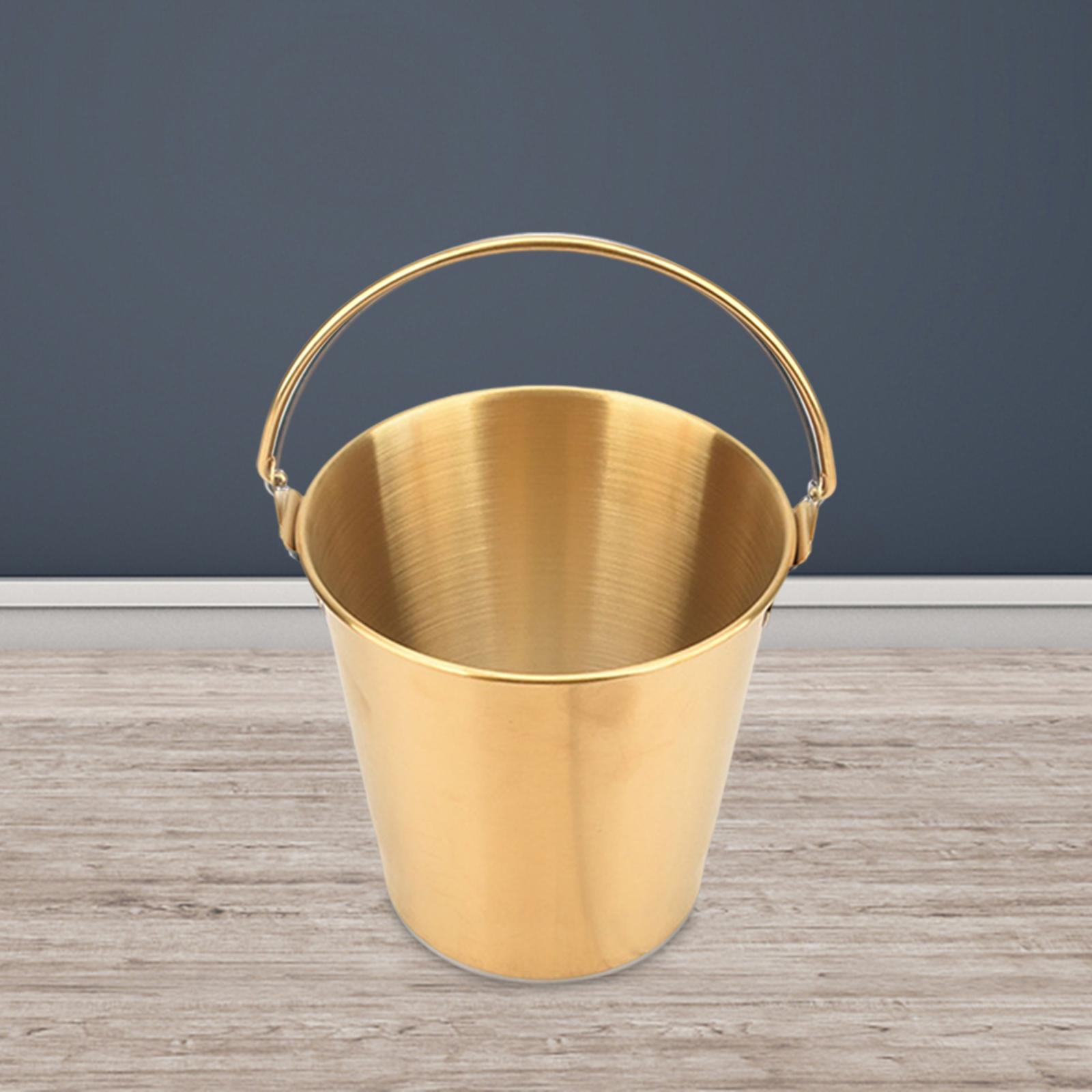 Large Capacity Stainless Steel Bucket, Household Barrel with