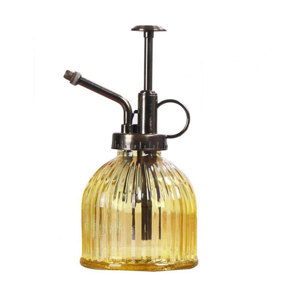 Description Picture 3 of itemVintage Hand-pressure Watering Sprayers Pumpkin Shape Plant Flower Water Sprayer Small Glass Spray Bottle Garden Supplies