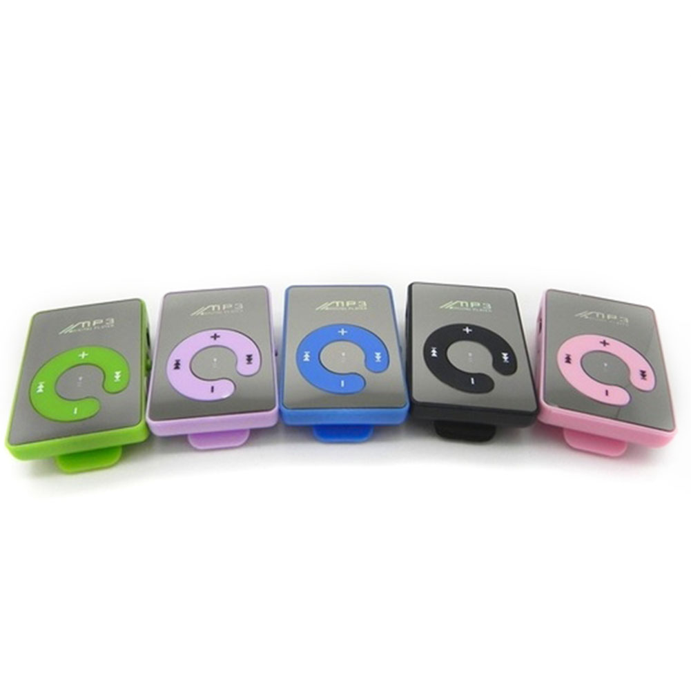 Title 17, MP3 Player C Button Music Portable Mirror Sport...