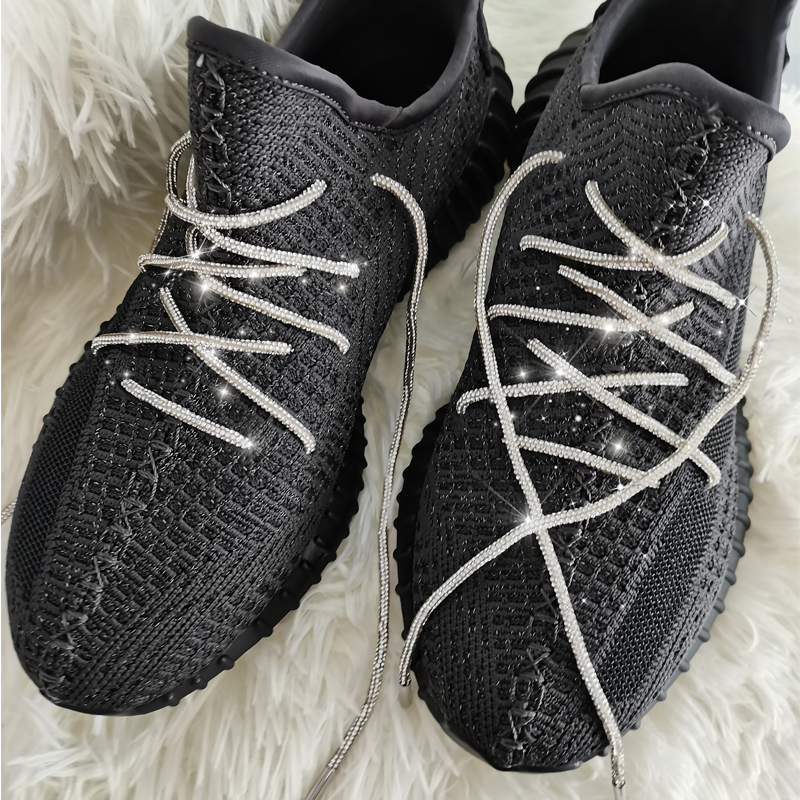 Yeezy Bling Sneakers Charms Fashion 