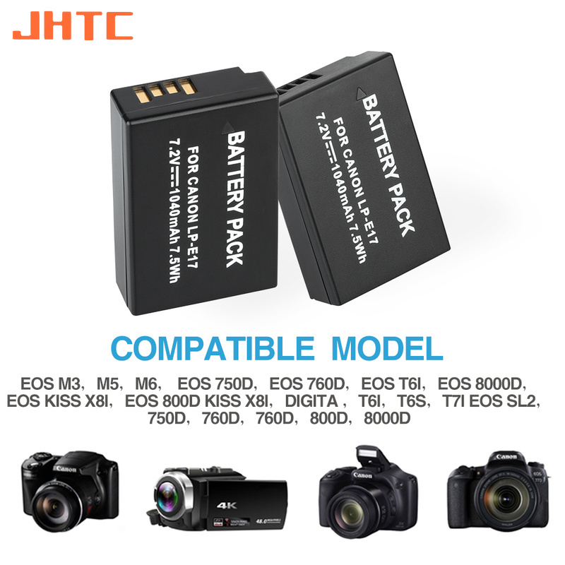 Title 5, JHTC LP-E17 LP E17 1040 mah Akku für Canon EOS ...