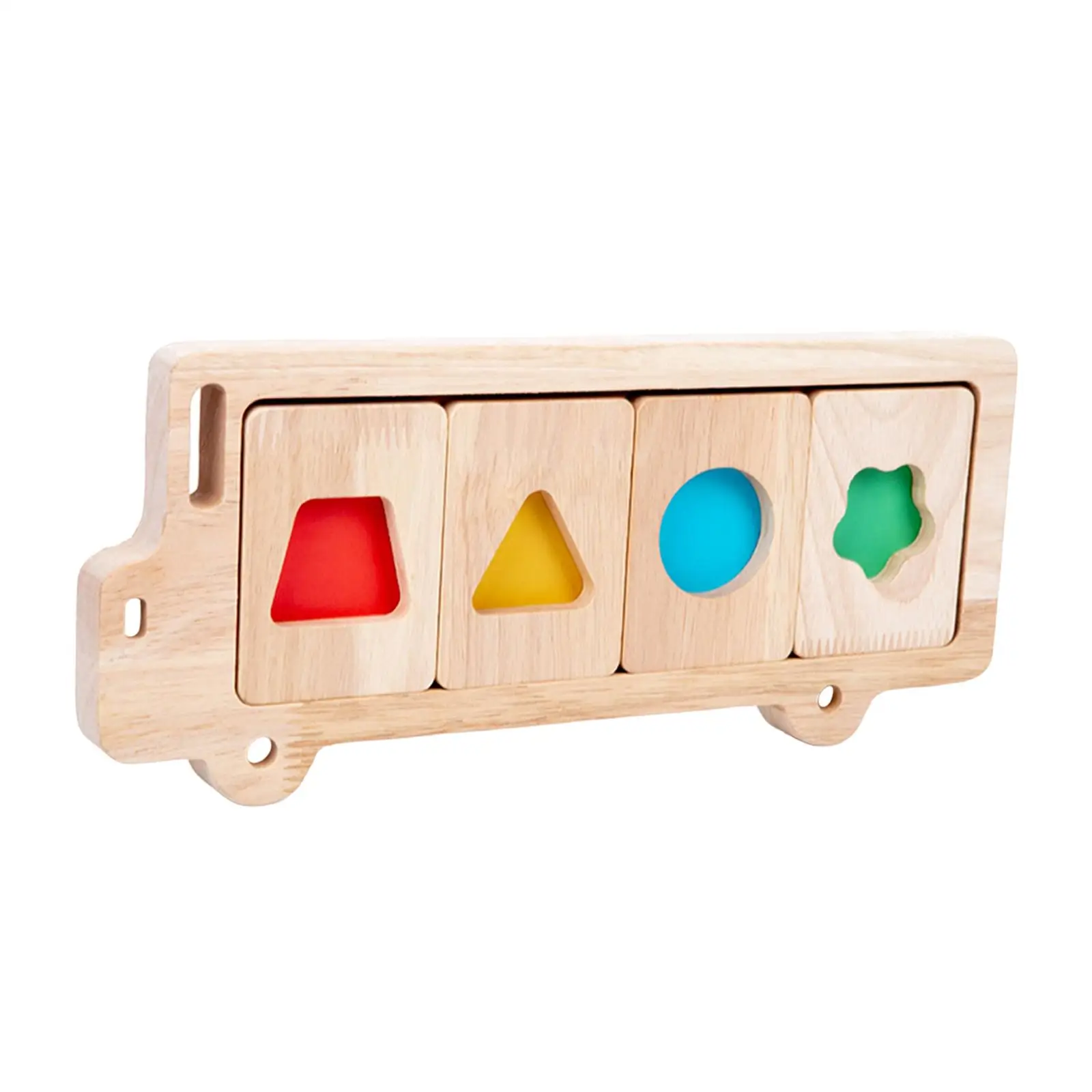 Early Educational Developmental color Shape Sorting Wooden Puzzle Toy for 3 Year Old Boy Birthday Gifts Toddlers Baby