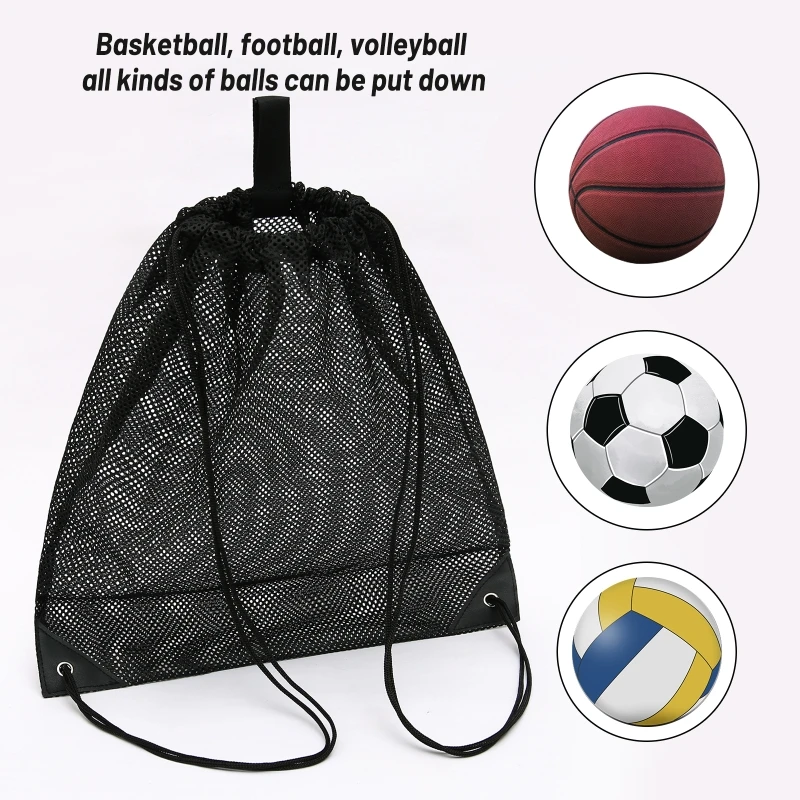 Molten Mesh Ball Bag TEAM SPORT FOOTBALL SOCCER BASKETBALL volleyball DURABLE 