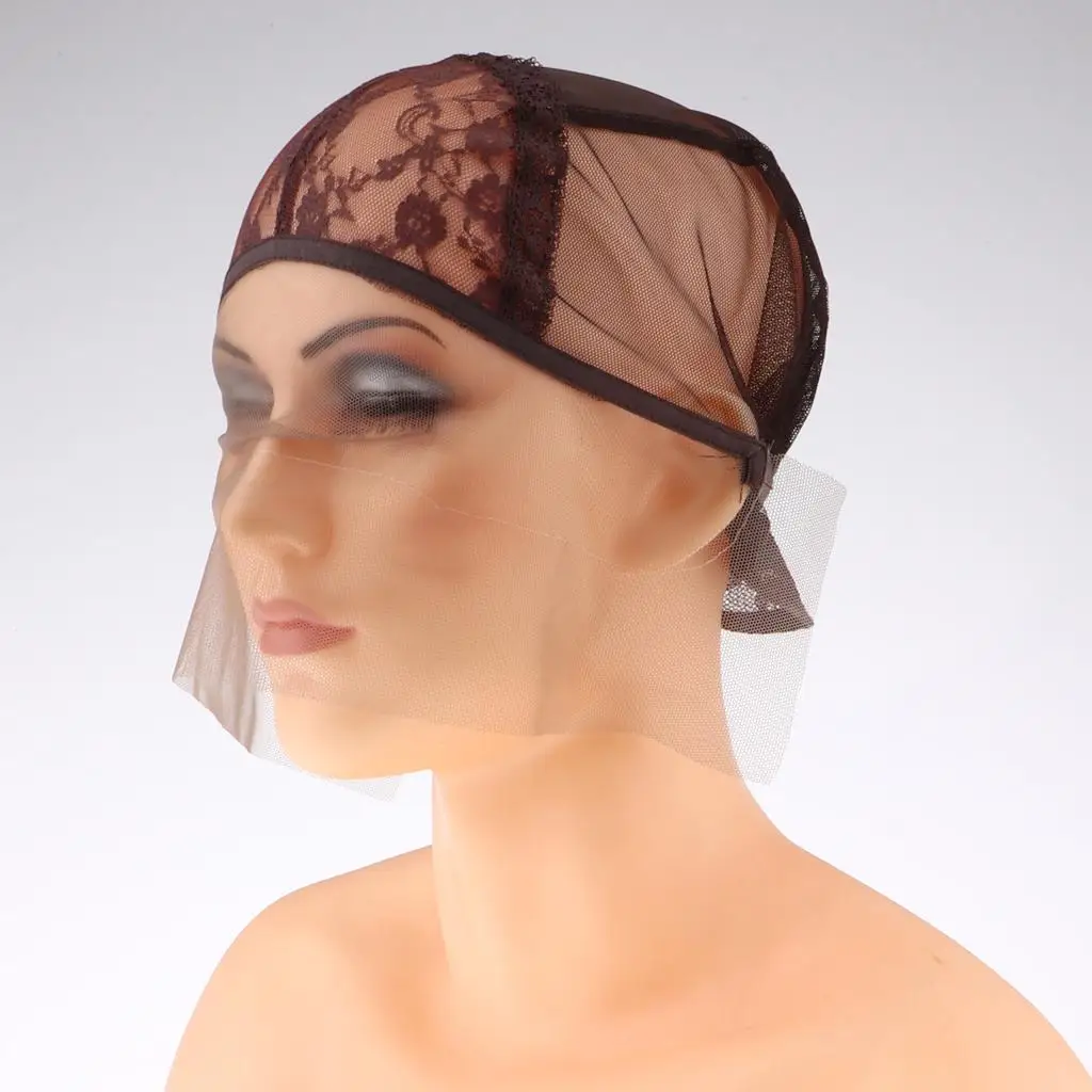  Lace Front Cap with Adjustable Straps for Making  Comfortable to Wear - Durable  Term Use