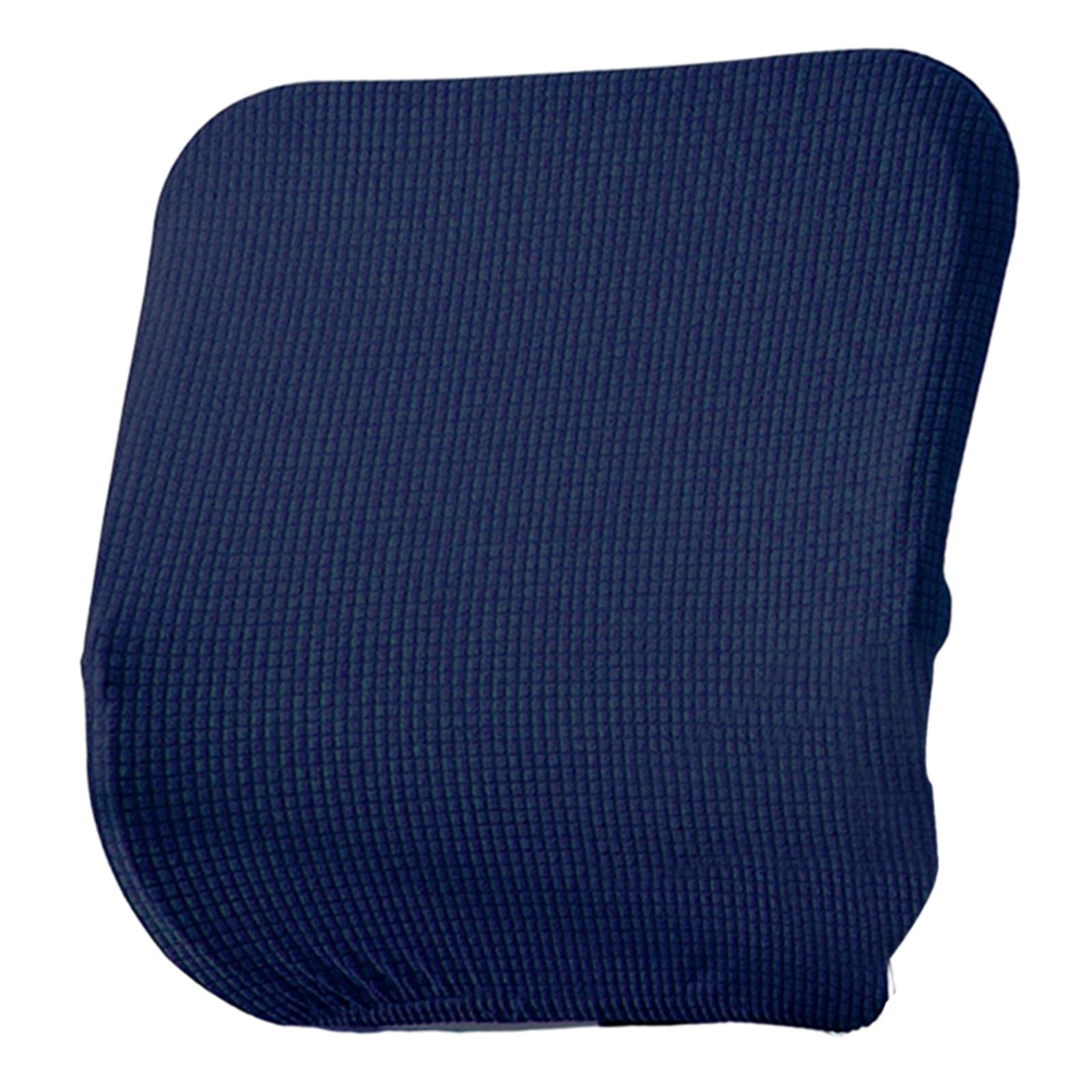Chair Seat Slipcover Stretch Square Washable Waterproof Polyester Backrest Cover for Furnishing Decor Computer Chair Birthday
