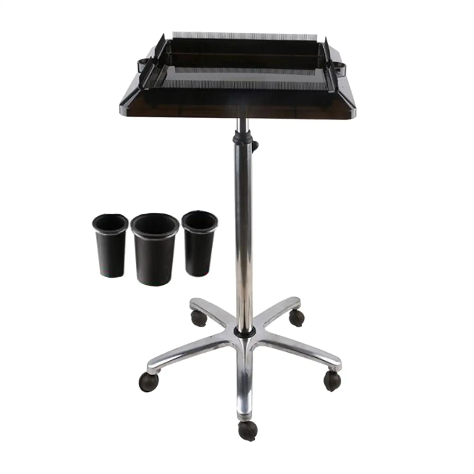 Multi Purpose Rolling Hair Salon Tray Cart for Hair Stylist  Tool Tray Cart