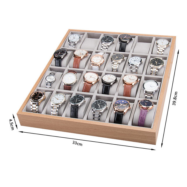 Large Watch Case Storage Box 24 Slots Luxury Watch Boxes Organizer Watchmaker Display Stand Box To Store Watches Man Gift Ideas AliExpress