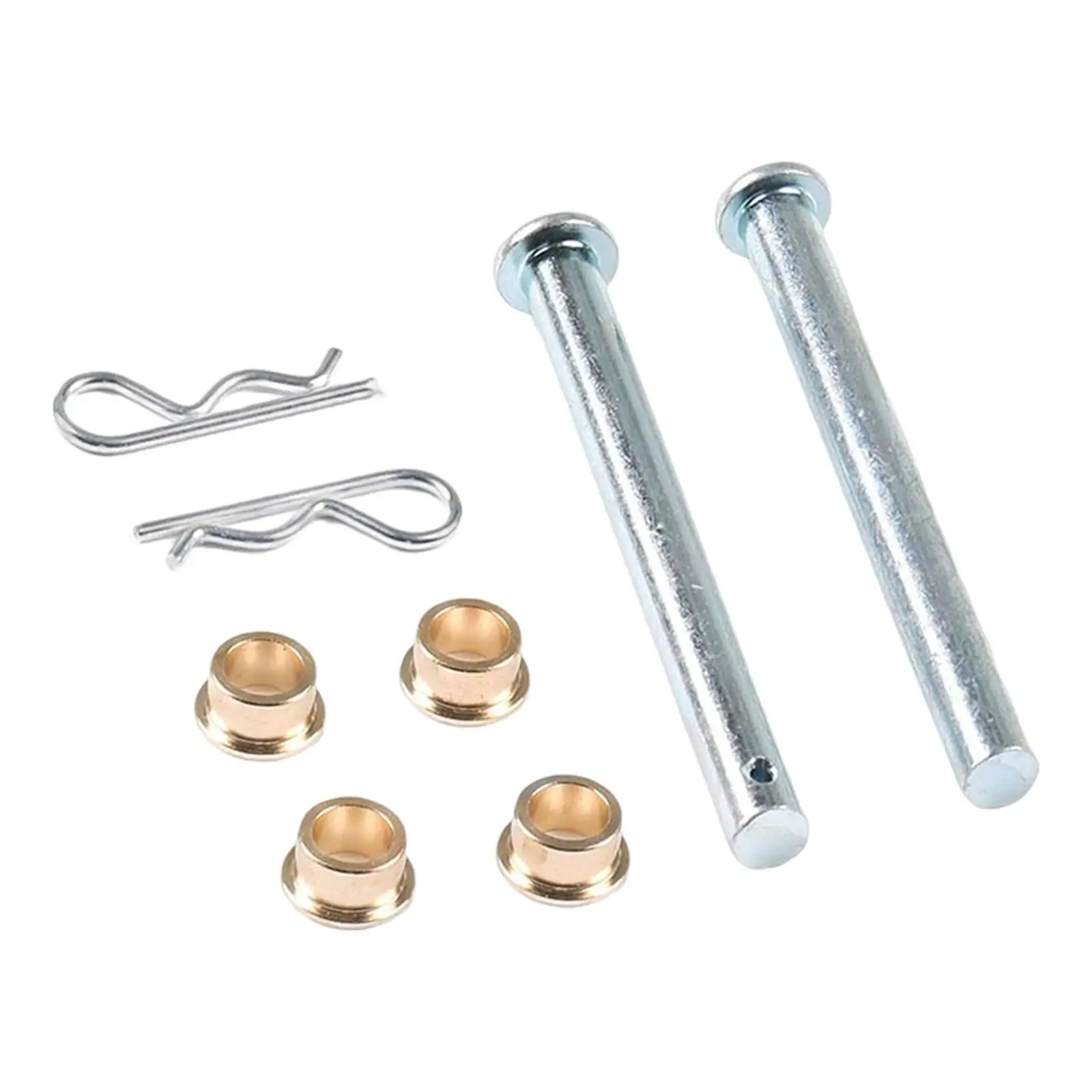 8 Pieces Vehicle Door Hinge Pins Kit with Bushings Replace for  