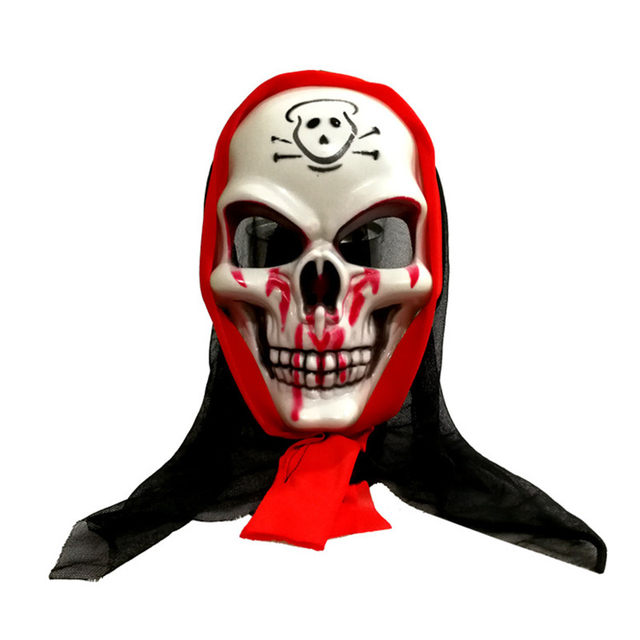 Costume Faucheuse Adulte Halloween - Cape Noire, Masque Crâne, Gants Fluorescents, Faux Réglable, Pour Soirées Et Cosplay