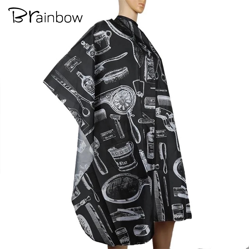 Best of Brainbow Hairdressing Cape 140*115cm Hairdresser Hair Cutting Gown Barber Cape Hairdresser Cape Gown Cloth Waterproof Hair Cloth Reviews & Tips