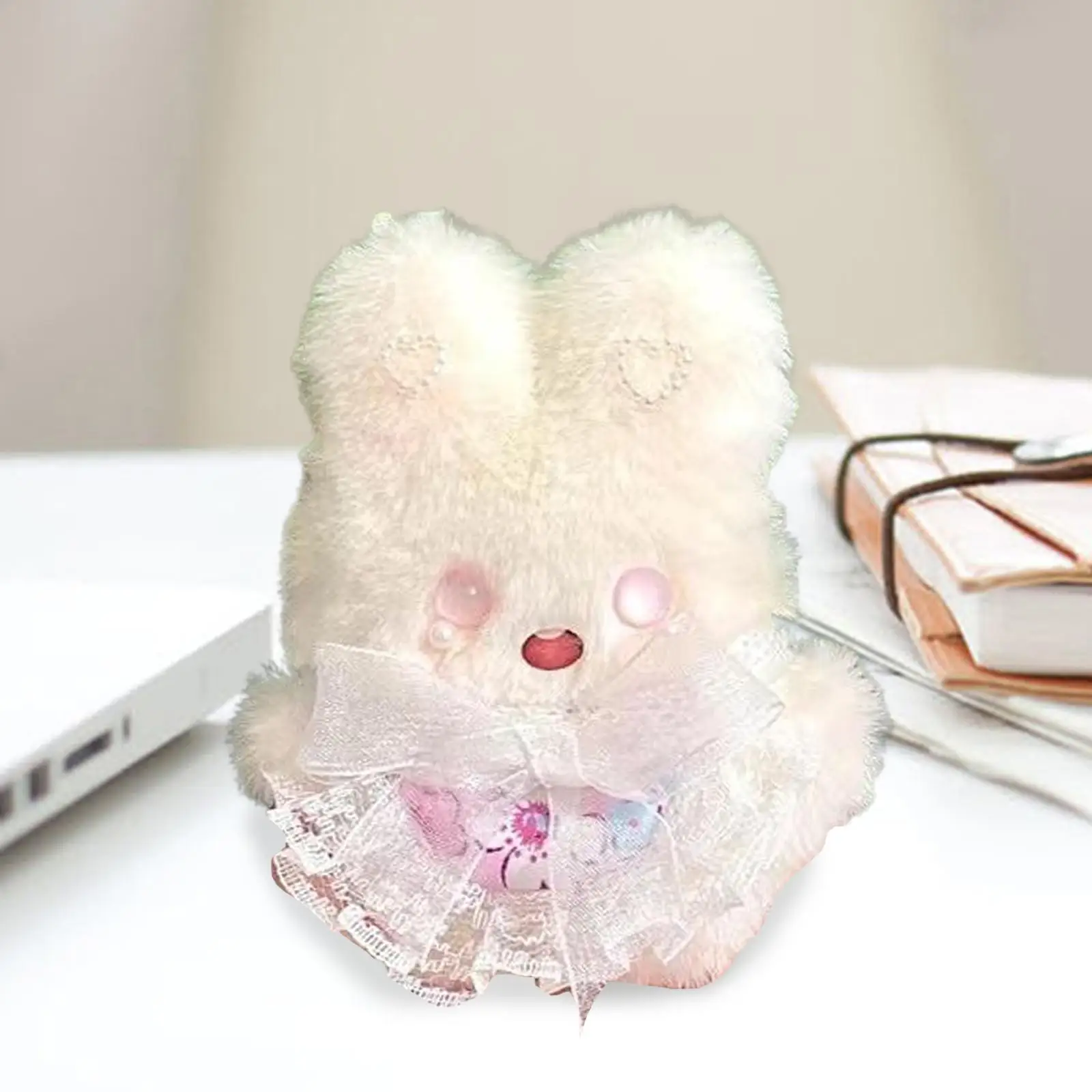 Doll Rabbit Making Kits DIY Material Handcraft Arts Craft Plush Stuffed Animal Bunny Making Kit for Beginners Birthday Gift