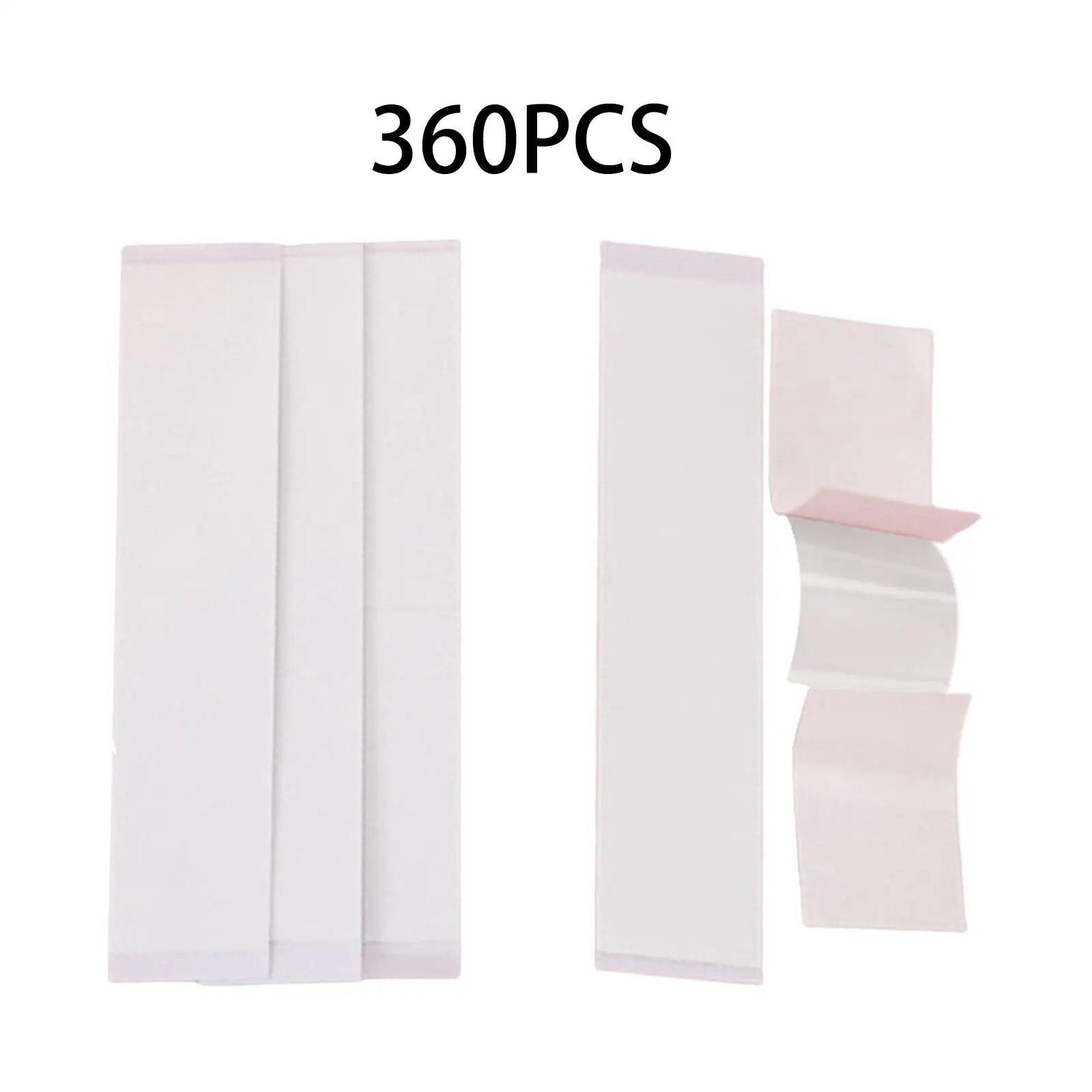 360 Pieces Transparent Clear for Skin Body Tape for Skin for Dresses All Fabric Types Bra Shoulder Straps Clothes