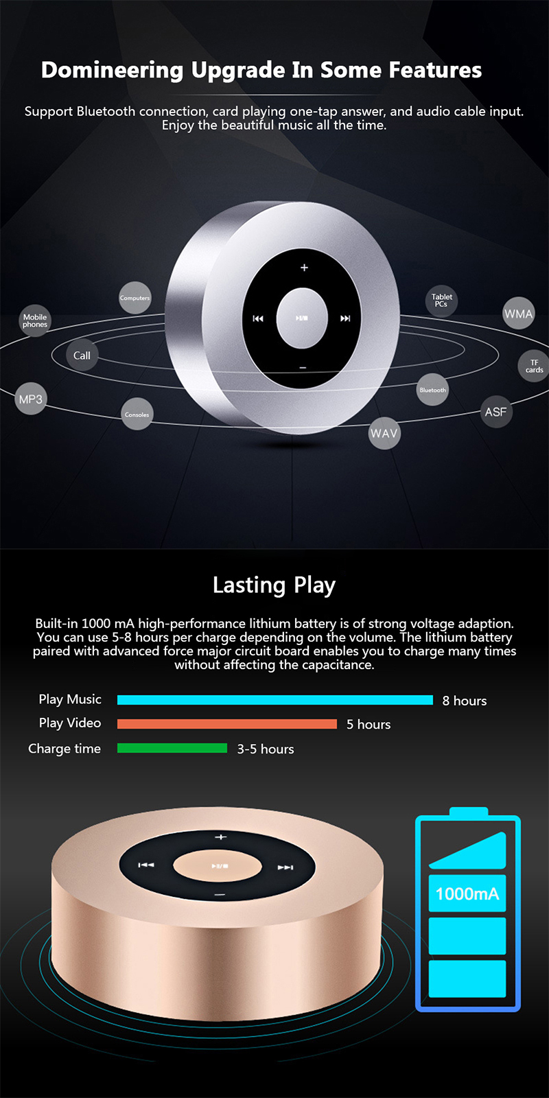 Title 2, Altoparlante wireless Bluetooth Altoparlanti su...