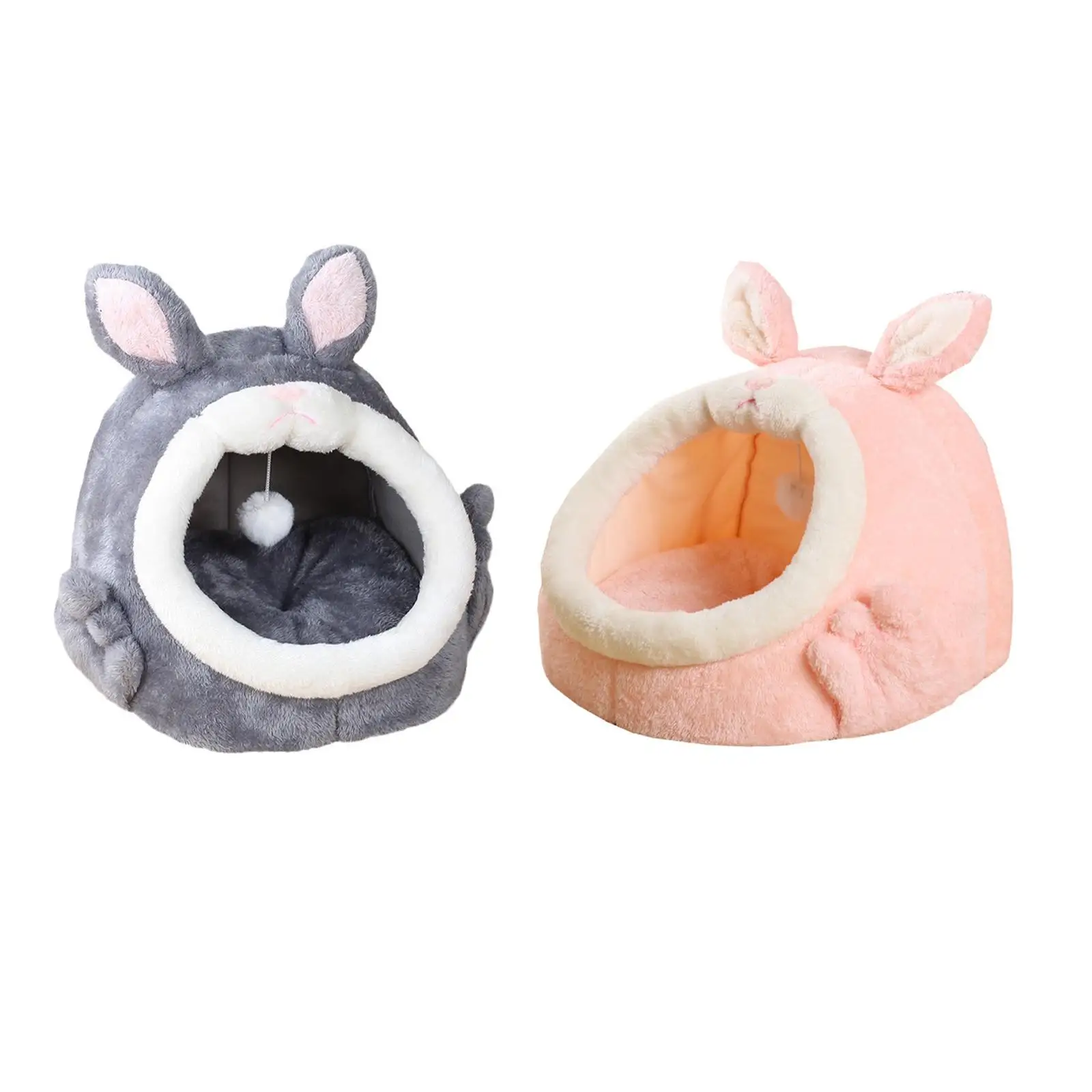 Cats Cave Bed Cat Privacy Space Comfortable Super Soft Cushion Pet Bed Washable for Small Dog Small Animal Rabbits Pet Pig