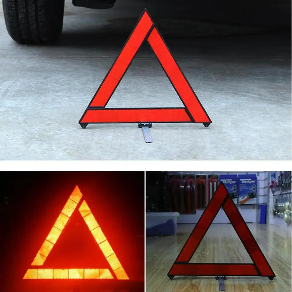 Car Emergency Breakdown Triangle Reflective Sign Reflector