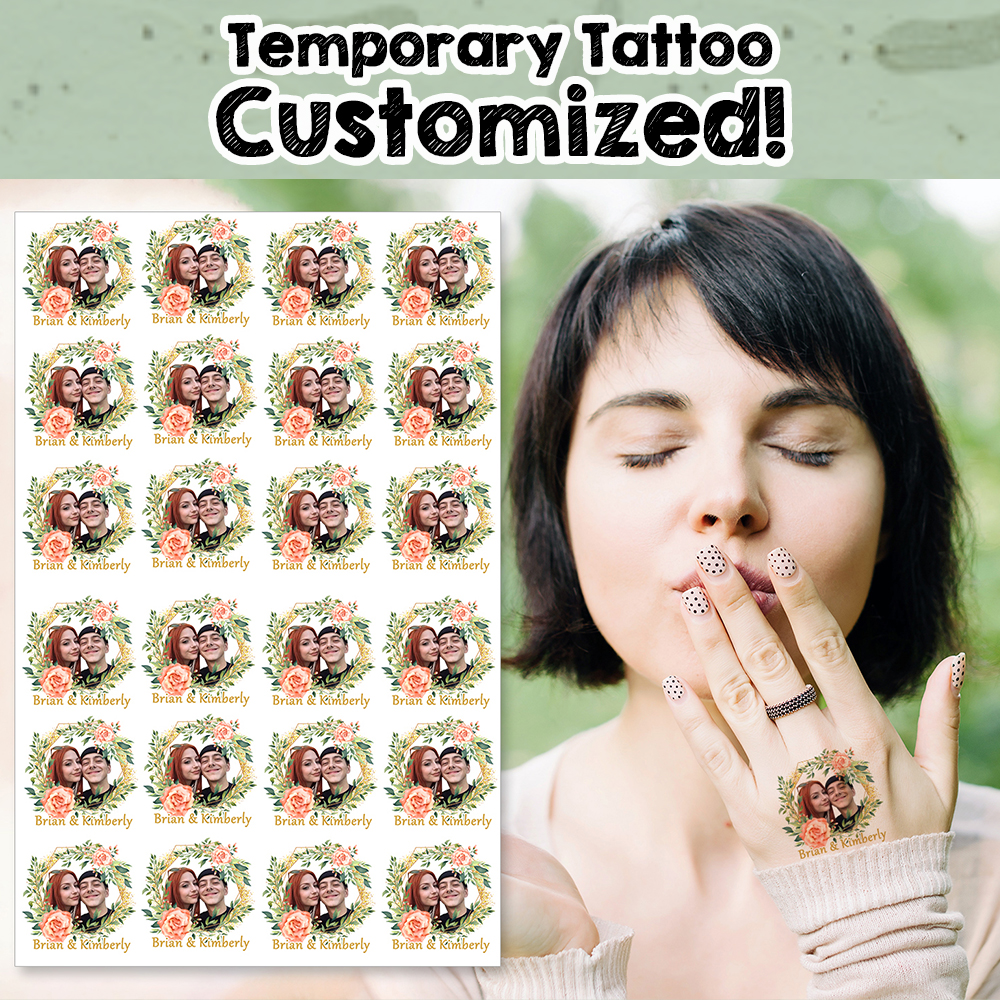 Best of Customized Personalized Waterproof Temporary Tattoo Sticker DIY Fake Tatoo, Make Your Own Custom Design Tattoo For Logo / wedding Reviews & Tips