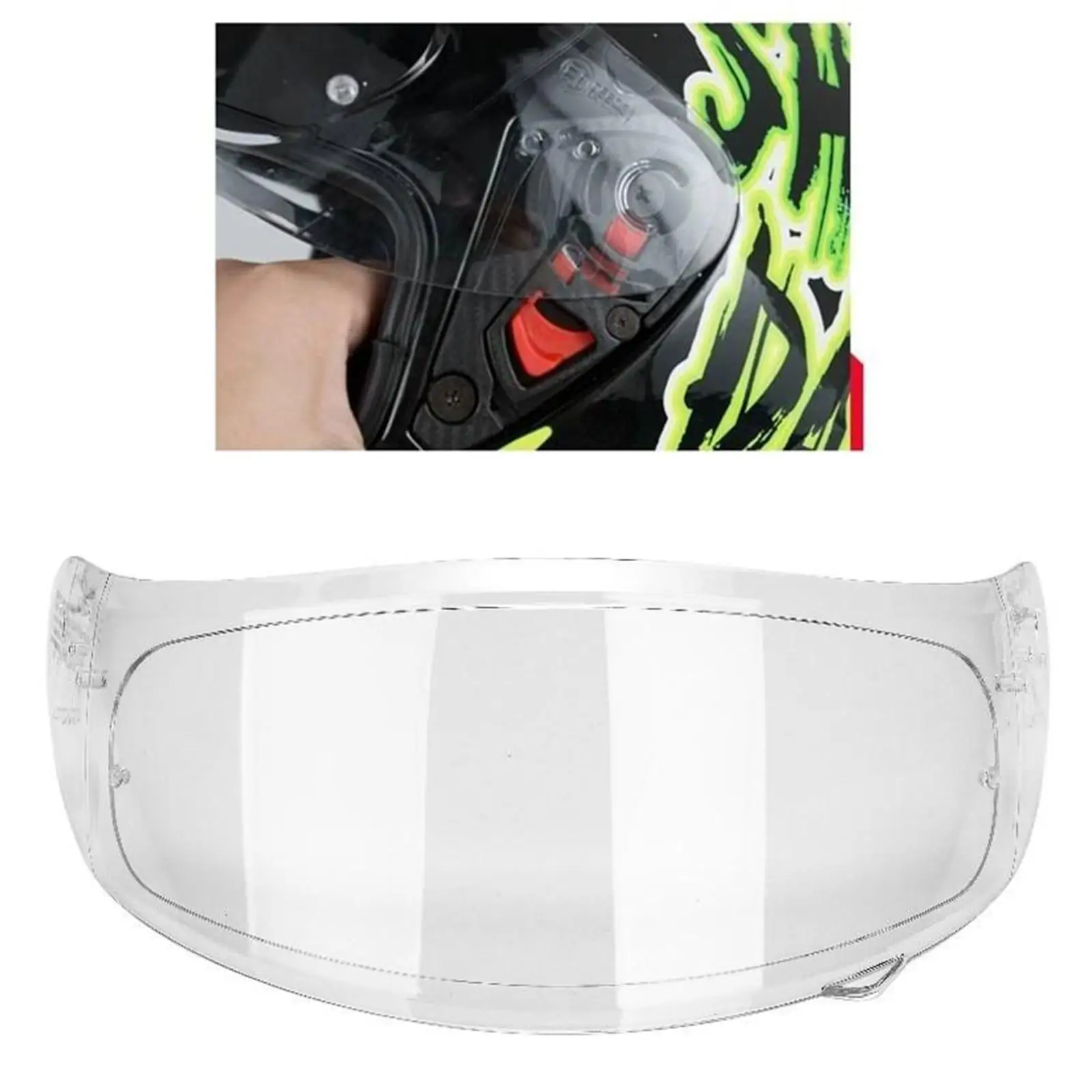 Full face motorcycle lens suitable for MT MT