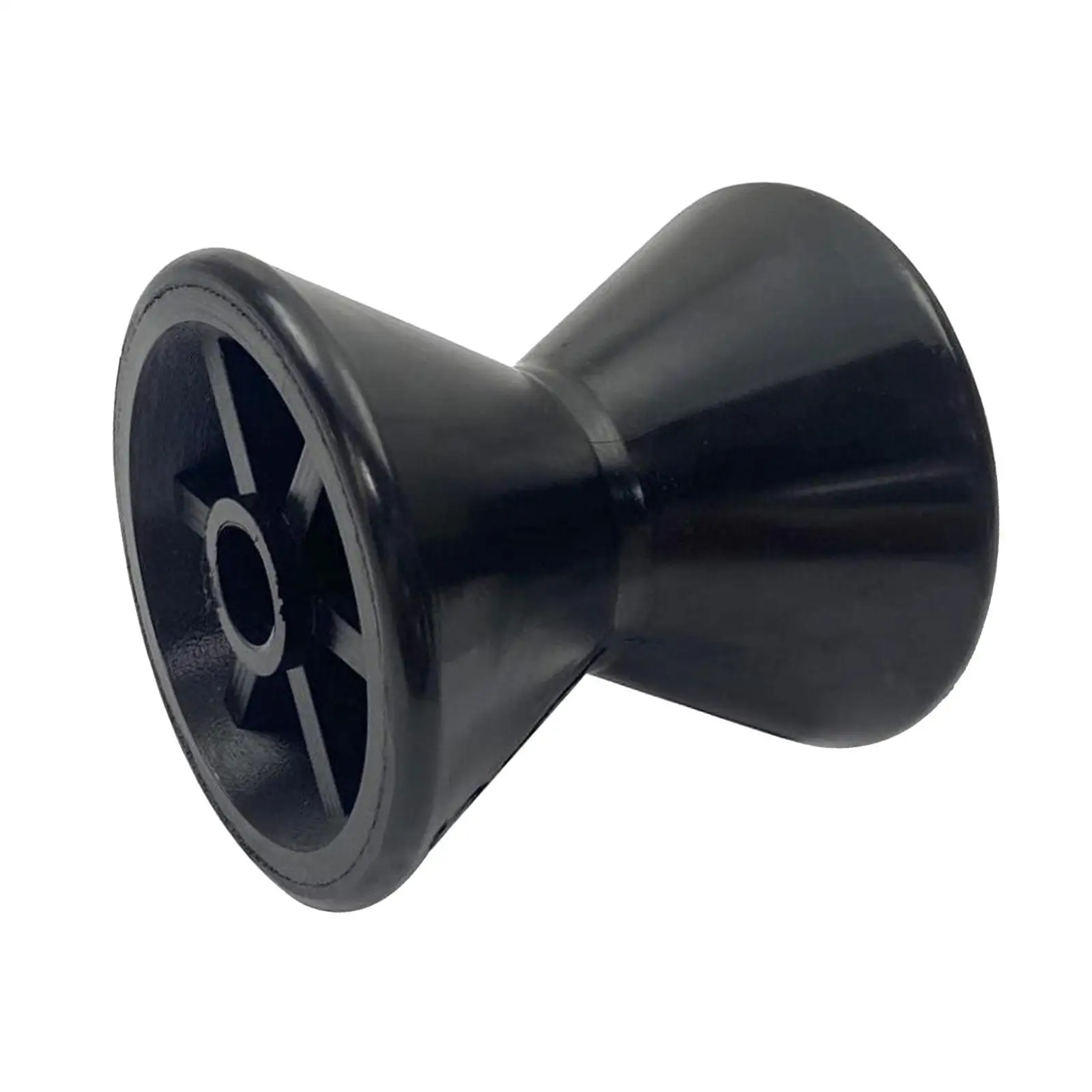 Bow Roller 3.5 inch Durable Supplies High Performance Black Replace Parts Accessory Ego Trailer Parts Rubber Bow Roller