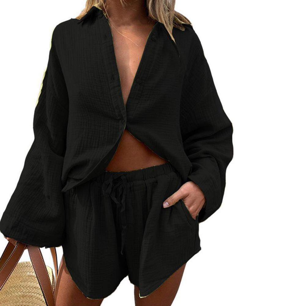 2 pçs set mulheres blusa calças definir