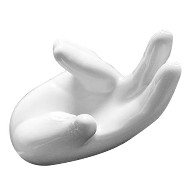 Support Main Céramique Pour Ocarina 6/12 Trous - Présentoir élégant Pour Collectionneurs