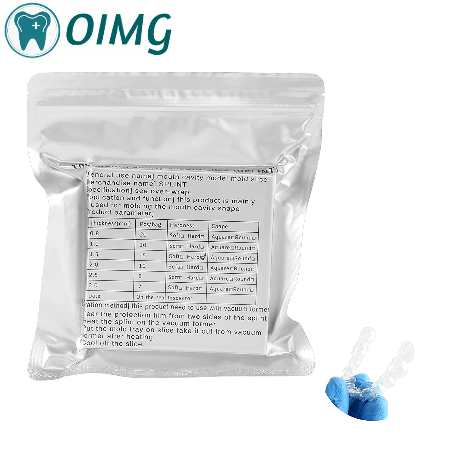 Best of Dental Lab Splint Thermoforming Materials Sheet Vacuum Forming Hard / Soft Denture Model Retainer Slice Square / Round Dentist Ortho Reviews & Tips