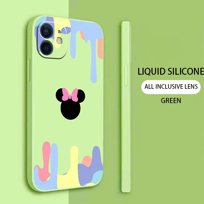 Cute Anime Mickey Phone Case For iPhone 11 SE 2020 7 7P 8 Plus X Xr Xs 11 12 13 Max Pro Mini 6 6s Ax93 Soft Fashion iphone 13 pro max cover