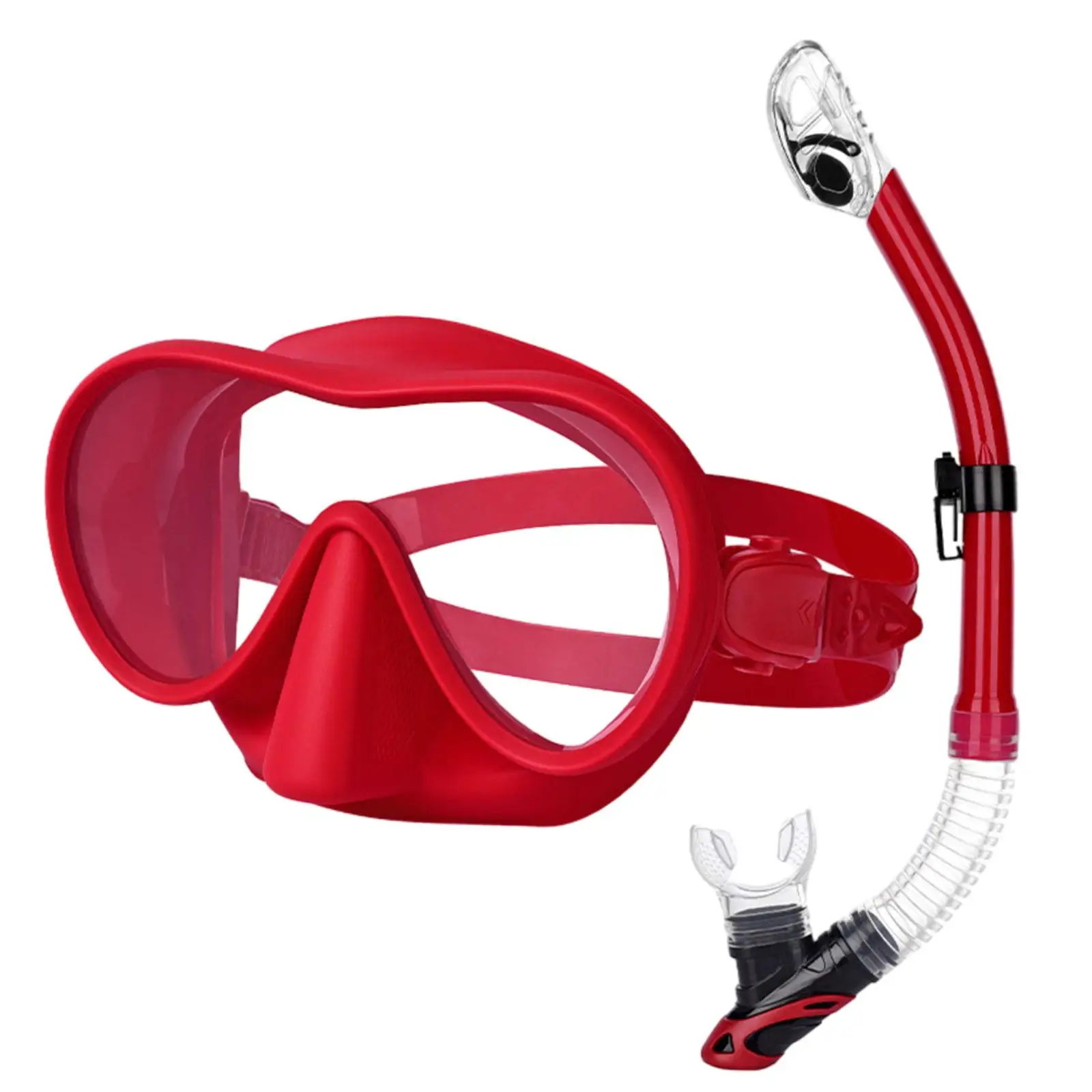 Swim Goggles Diving Mask, Snorkel Set, Swimming Goggles for Freediving Snorkeling Swimming
