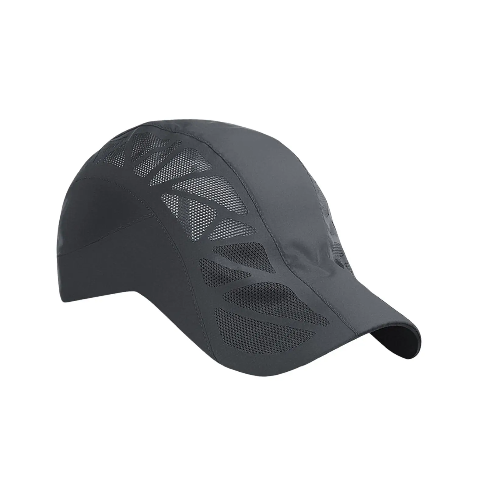 Summer Mesh Baseball Cap Adjustable Protection Flat Cap for Outdoor Sports