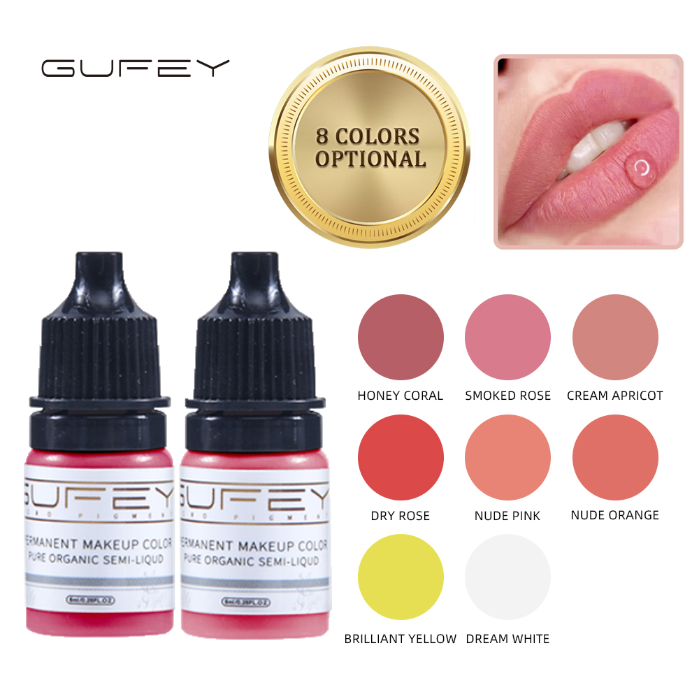 Best of 5ml Tattoo Ink Tatto Pigment Supplies Paints Tint Consumables Nude Color Inks For Semi Permanent Makeup Eyebrows Lips Reviews & Tips